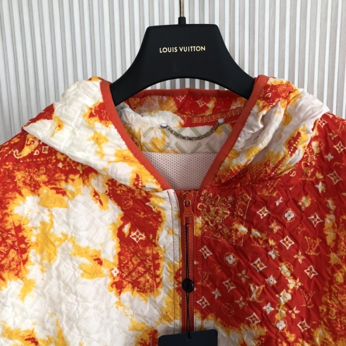 l**is V*t*n monogram bandana windbreaker 1aa7h9