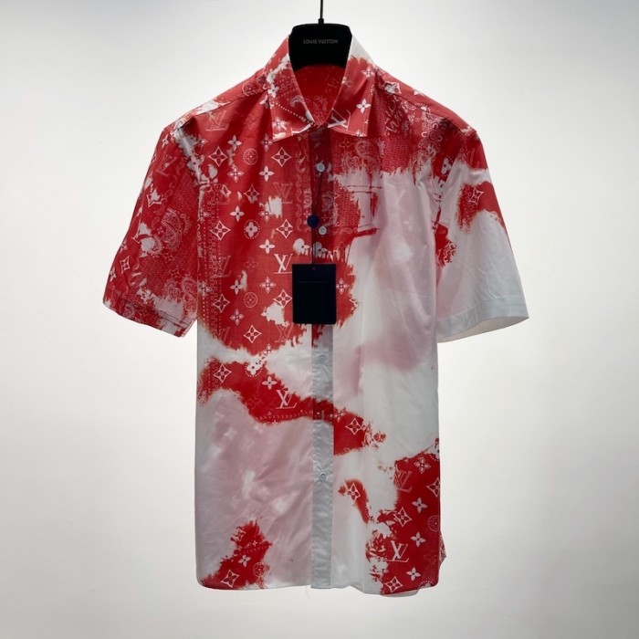 l**is V*t*n monogram bandana short-sleeved shirt 1aa7wp