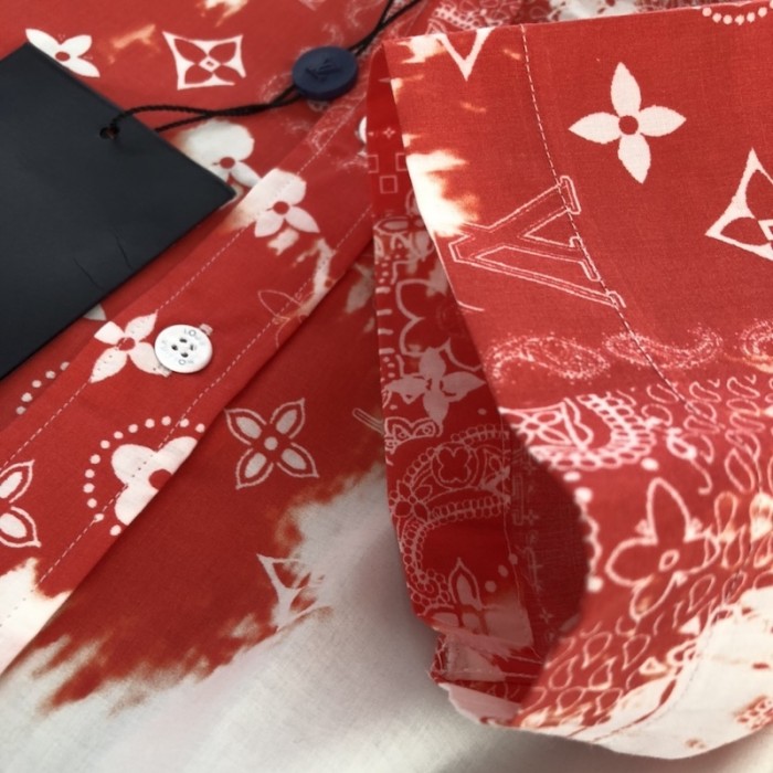 l**is V*t*n monogram bandana short-sleeved shirt 1aa7wp