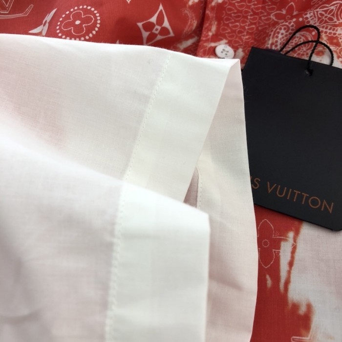 l**is V*t*n monogram bandana short-sleeved shirt 1aa7wp