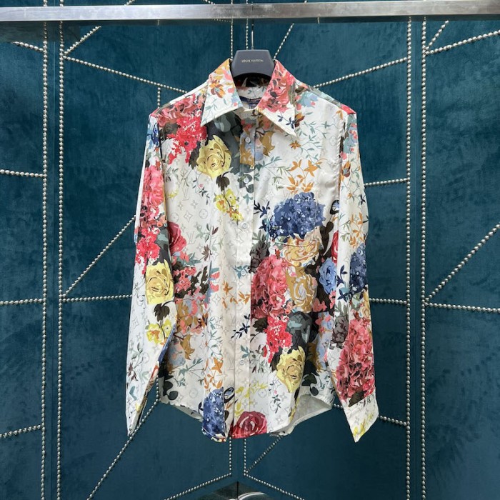 l**is V*t*n classic flower shirt 1aagky