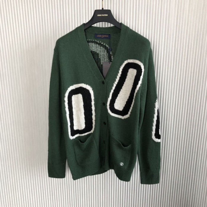 l**is V*t*n graphic mohair long cardigan 1aagna