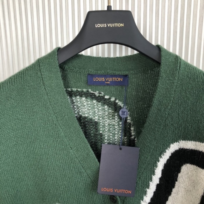 l**is V*t*n graphic mohair long cardigan 1aagna
