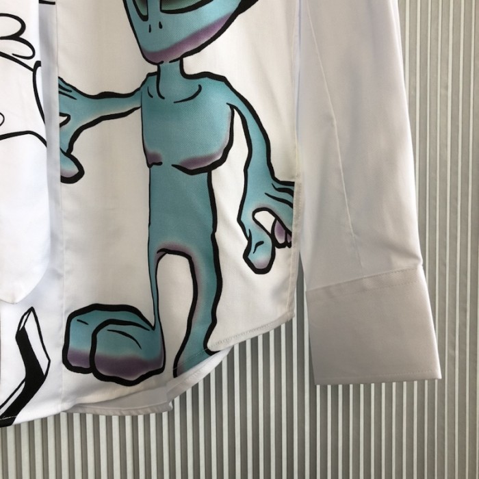 l**is V*t*n printed shirt and tie 1aagoa