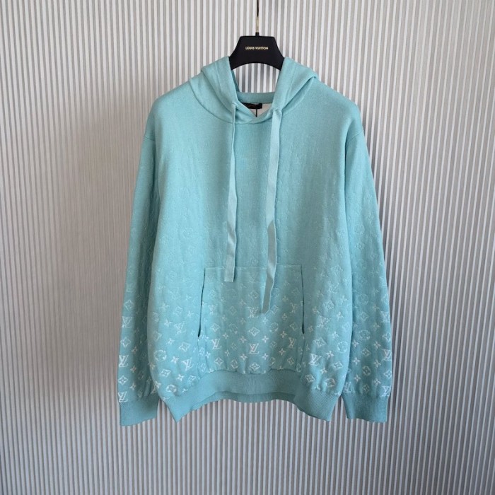 l**is V*t*n monogram gradient hoodie blue 1aarpl