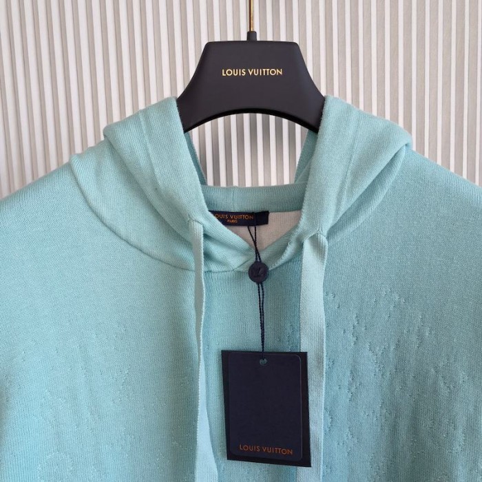 l**is V*t*n monogram gradient hoodie blue 1aarpl