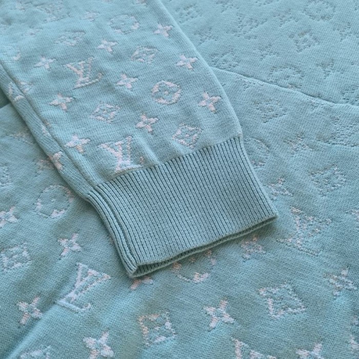 l**is V*t*n monogram gradient hoodie blue 1aarpl