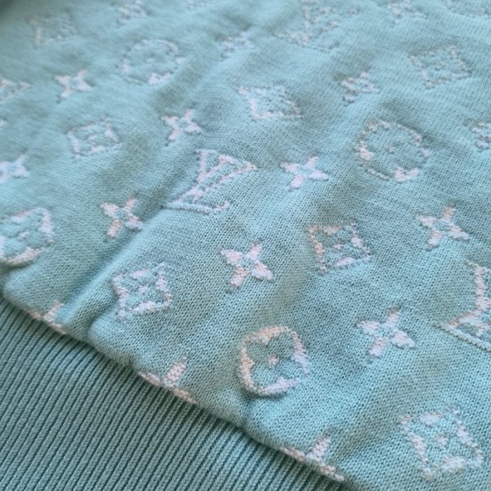 l**is V*t*n monogram gradient hoodie blue 1aarpl
