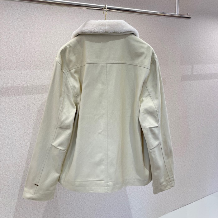 l**is V*t*n monogram workwear denim jacket 1aatgz