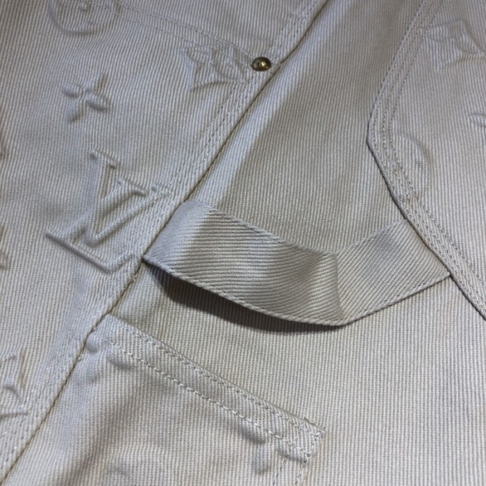 l**is V*t*n monogram workwear denim carpenter pants 1aathv