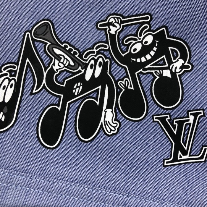 l**is V*t*n signature regular long-sleeved shirt 1aatk7