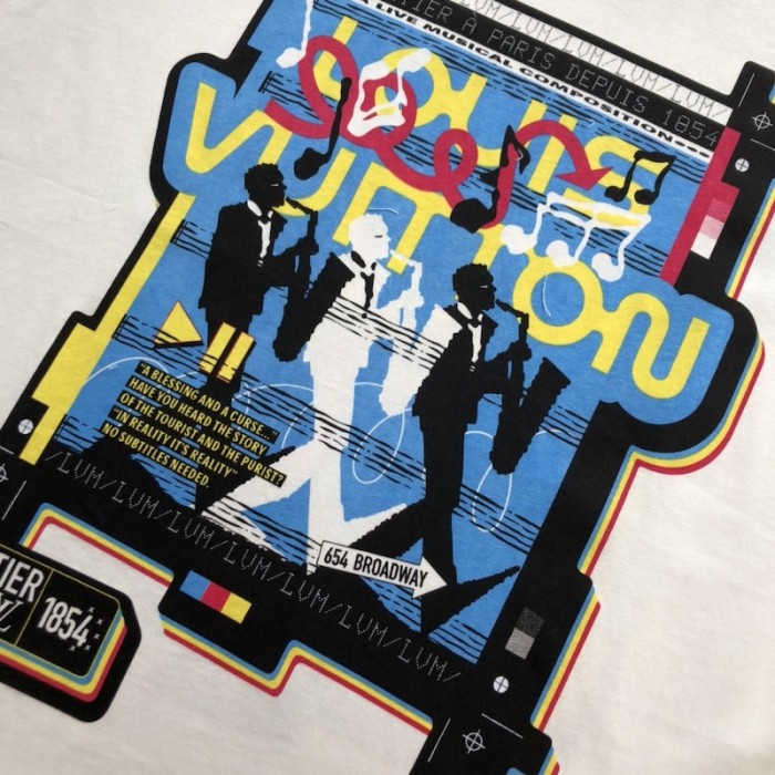 l**is V*t*n lv jazz flyers short-sleeved t-shirt 1aatze
