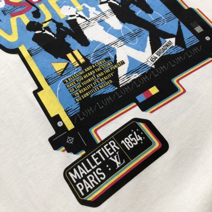 l**is V*t*n lv jazz flyers short-sleeved t-shirt 1aatze