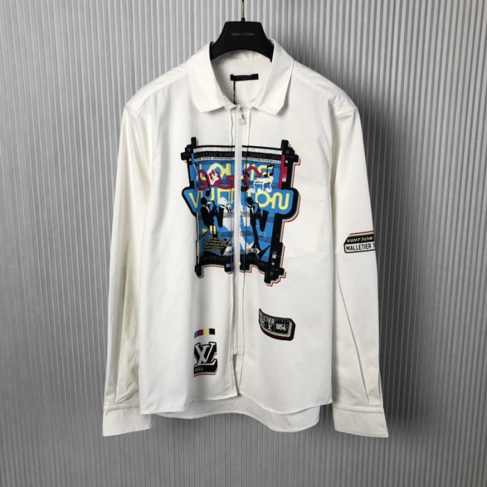 l**is V*t*n technical zipped shirt 1aau6t