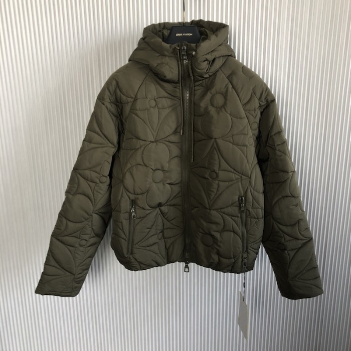 l**is V*t*n lvse flower quilted hoodie jacket 1aau91