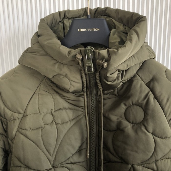 l**is V*t*n lvse flower quilted hoodie jacket 1aau91