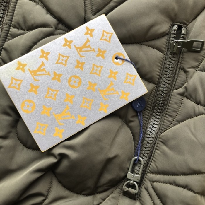 l**is V*t*n lvse flower quilted hoodie jacket 1aau91