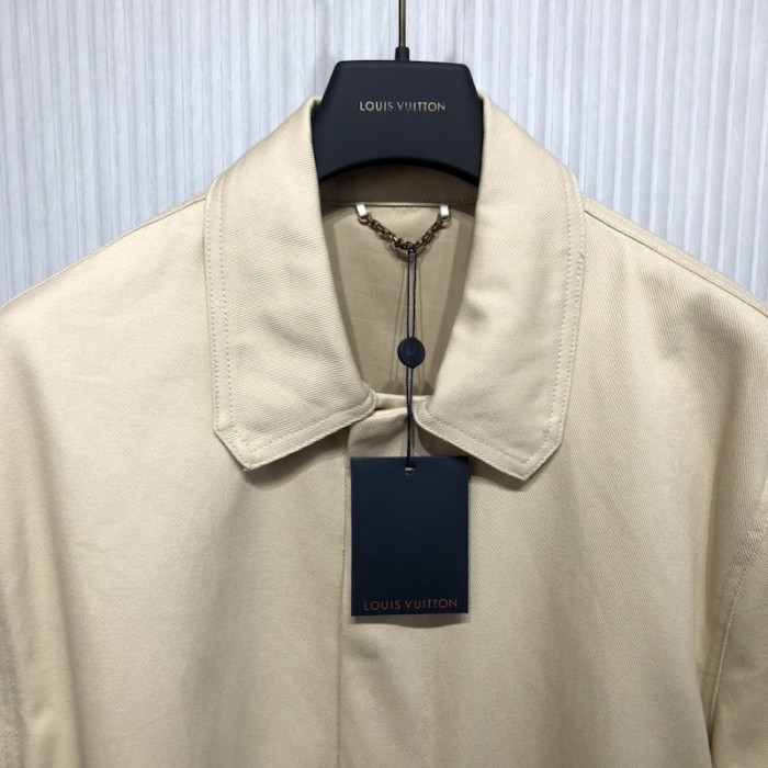 l**is V*t*n monogram workwear short-sleeved shirt 1aauoa