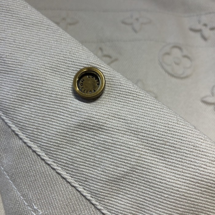 l**is V*t*n monogram workwear short-sleeved shirt 1aauoa