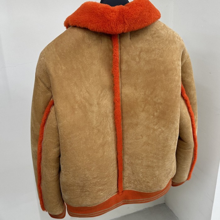 l**is V*t*n shearling college blouson 1aauzq