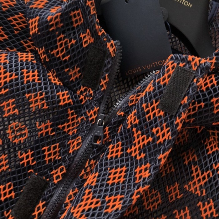 l**is V*t*n gradient monogram mesh blouson 1aavbr