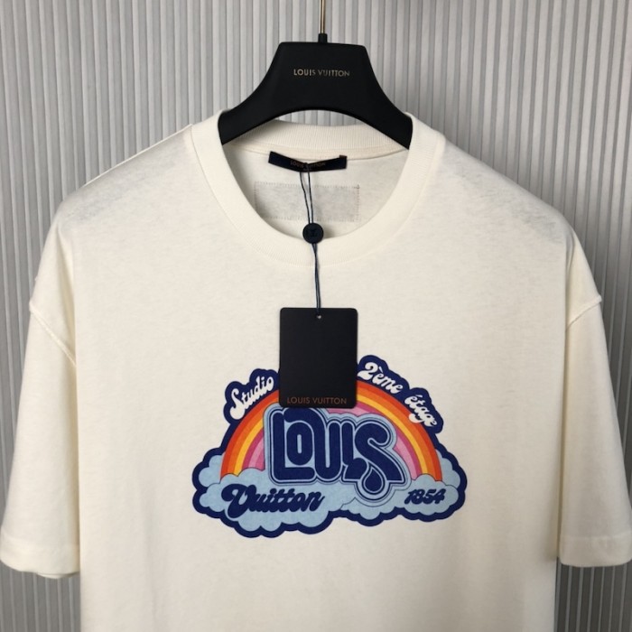 l**is V*t*n rainbow printed t-shirt 1ab4up