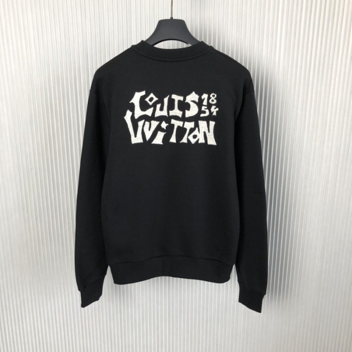 l**is V*t*n lv comics owl patch crewneck 1ab4vs
