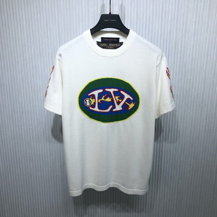 l**is V*t*n graphic short-sleeved crewneck 1ab4x5