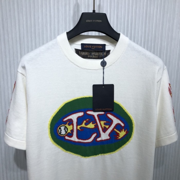 l**is V*t*n graphic short-sleeved crewneck 1ab4x5