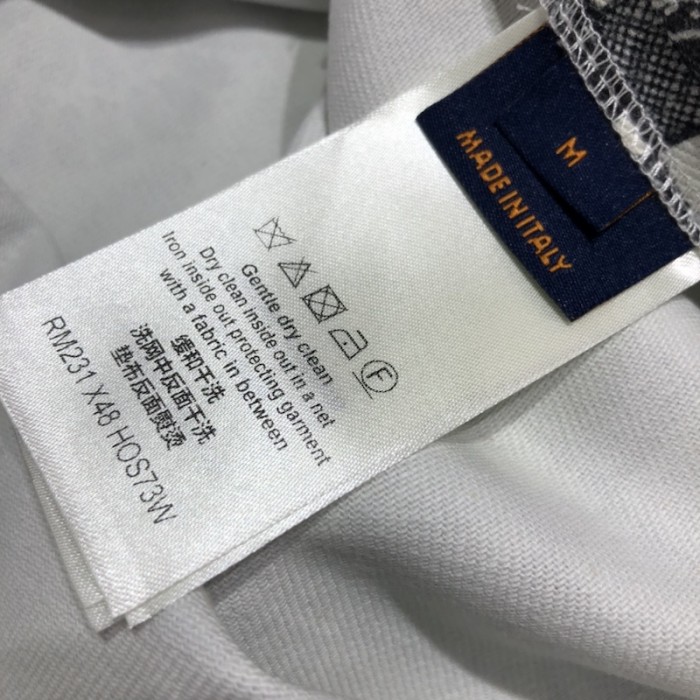 l**is V*t*n short-sleeved denim shirt 1ab52b