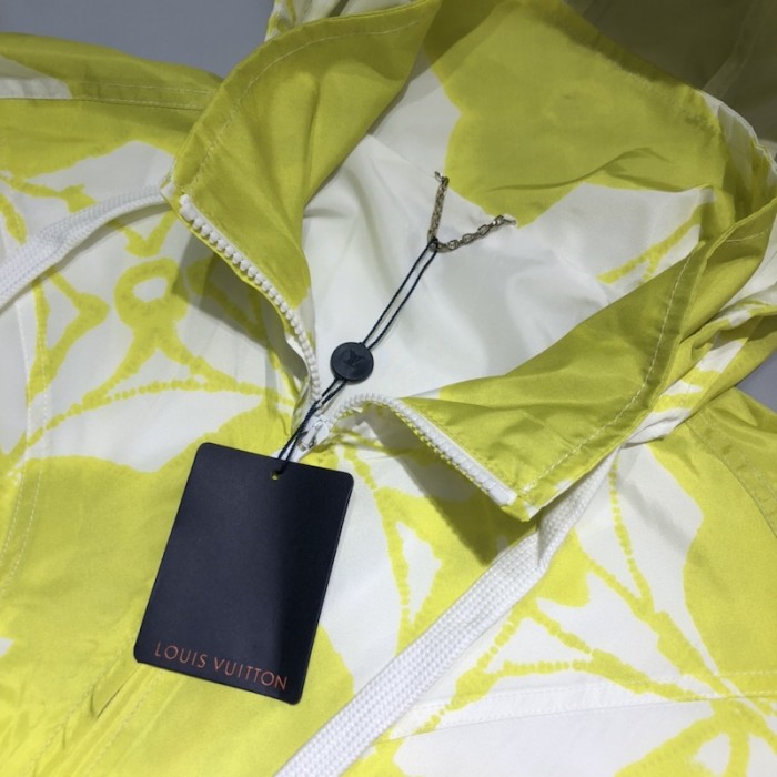 l**is V*t*n monogram shibori windbreaker 1ab545