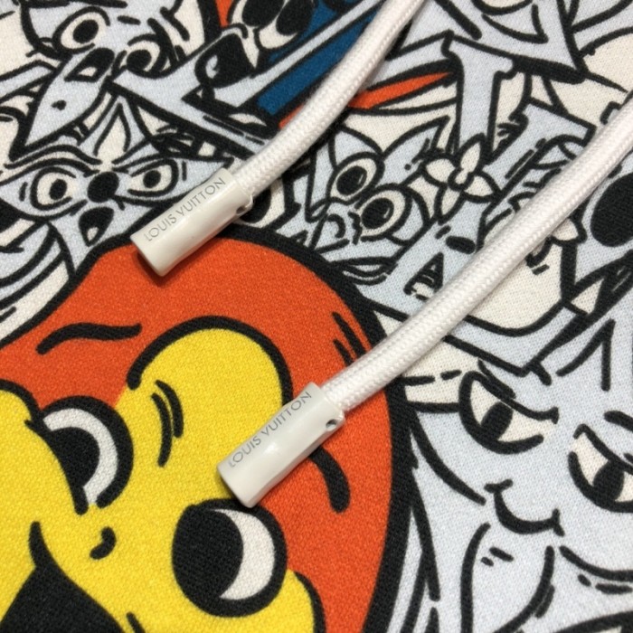 l**is V*t*n lv monogram comics hoodie 1ab54l