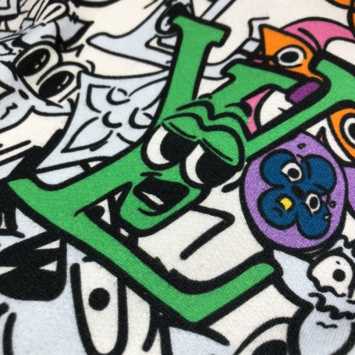 l**is V*t*n lv monogram comics hoodie 1ab54l