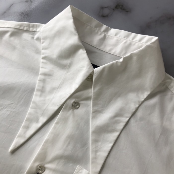 l**is V*t*n knotted collar long-sleeved shirt 1ab5ew