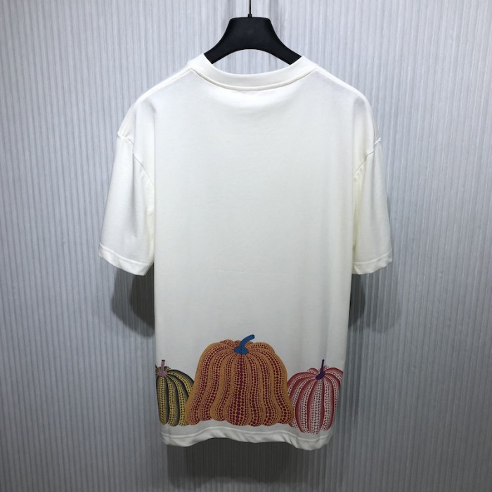 l**is V*t*n lv x yk pumpkins printed t-shirt 1ab74y