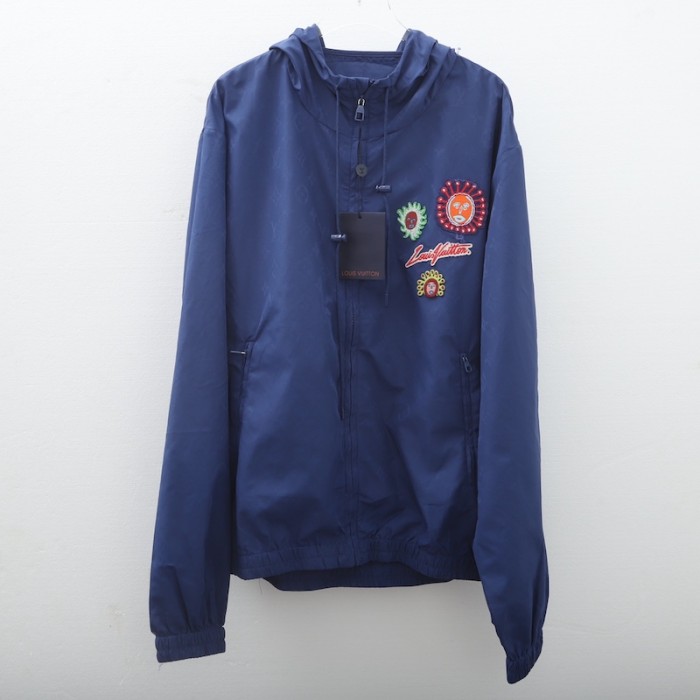 l**is V*t*n lv x yk monogram faces windbreaker 1ab7mq