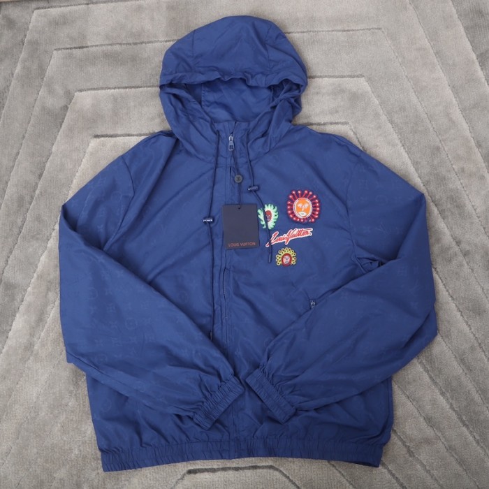 l**is V*t*n lv x yk monogram faces windbreaker 1ab7mq