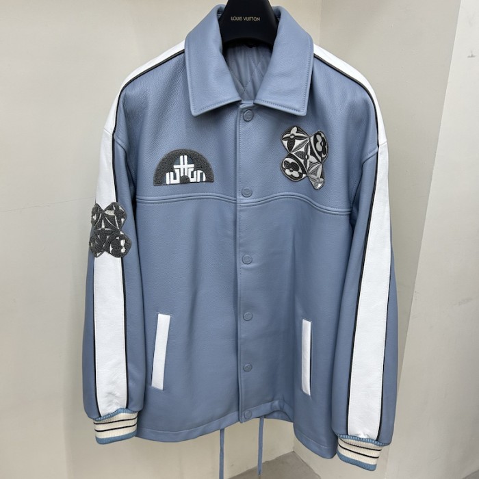 l**is V*t*n long leather coach jacket 1ab98i