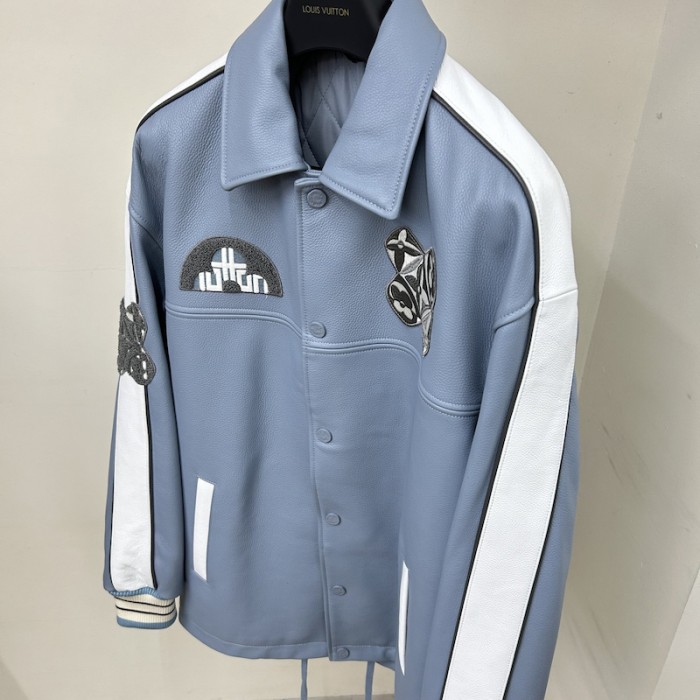 l**is V*t*n long leather coach jacket 1ab98i