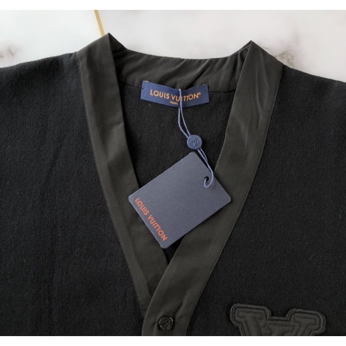 l**is V*t*n hybrid cotton cardigan 1abj1g