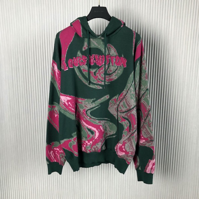 l**is V*t*n graphic cotton hoodie 1abj31