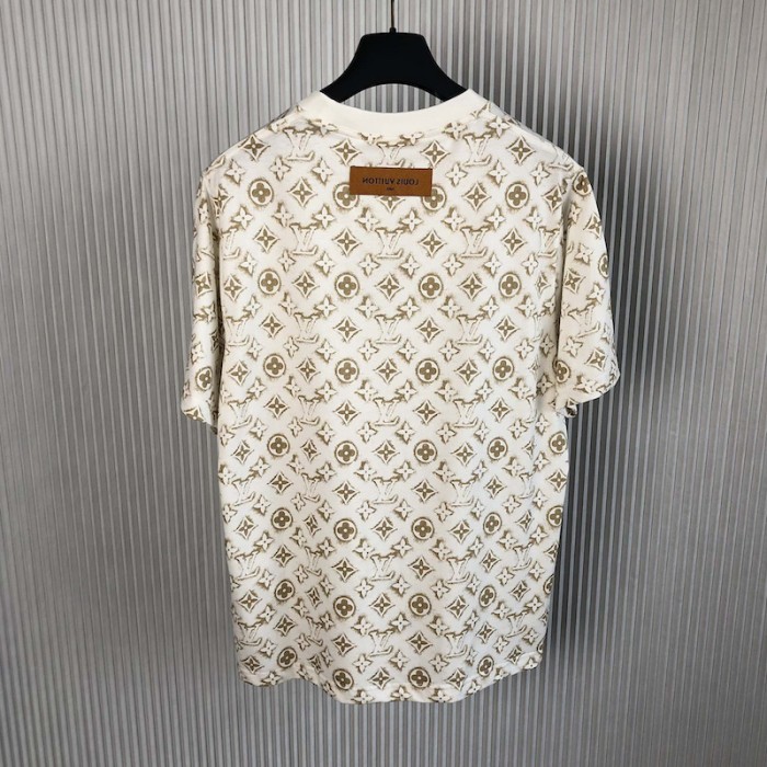 l**is V*t*n monogram cotton t-shirt 1abjea