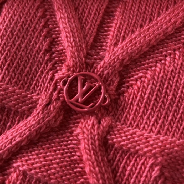 l**is V*t*n monogram flower cotton knit vest 1abjei