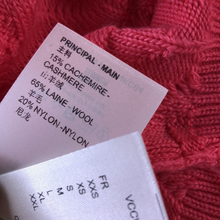 l**is V*t*n monogram flower cotton knit vest 1abjei