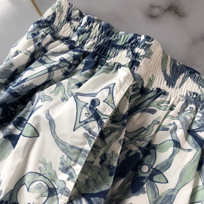 l**is V*t*n printed nylon swim shorts 1abjjq