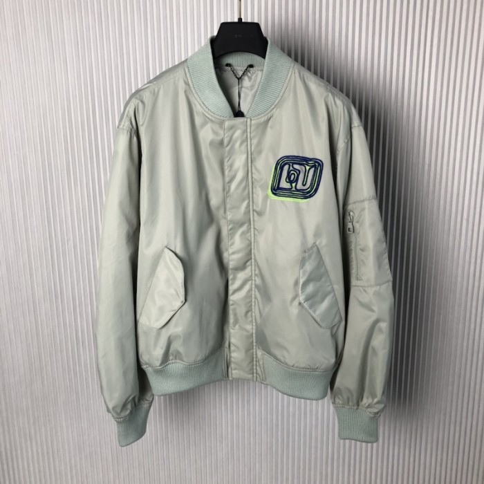 l**is V*t*n embroidered lightweight bomber 1abxsz