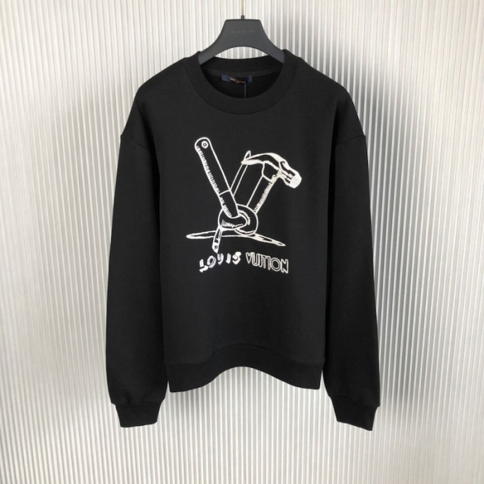 l**is V*t*n embroidered cotton sweatshirt 1aby3l