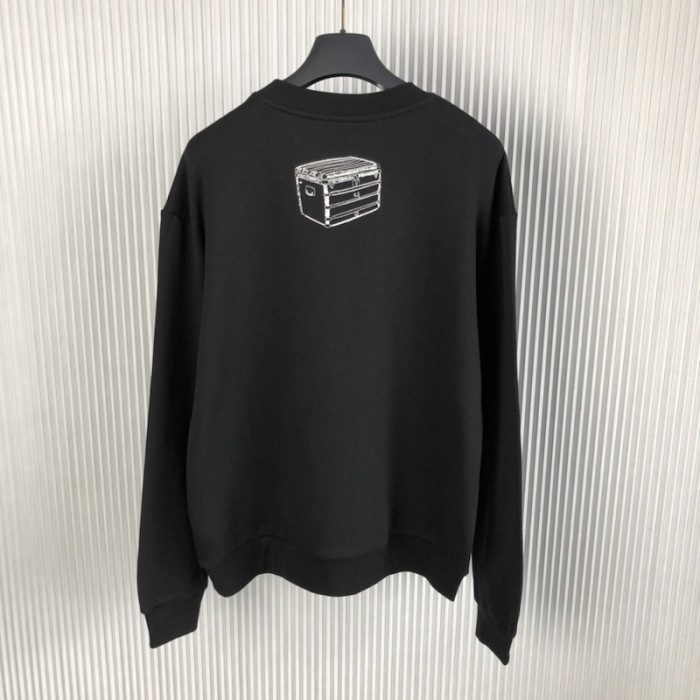 l**is V*t*n embroidered cotton sweatshirt 1aby3l