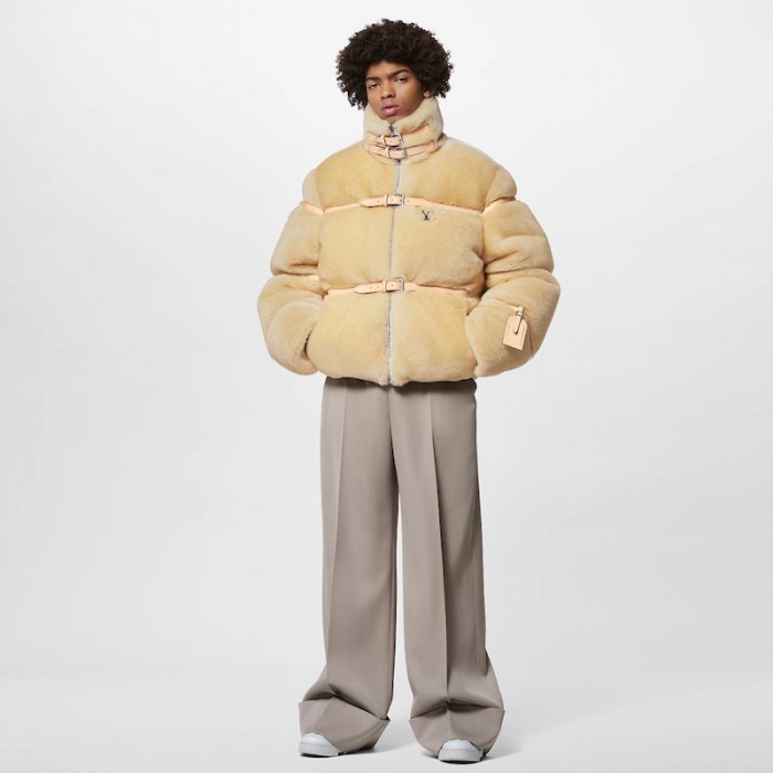 l**is V*t*n shearling down blouson 1aby71