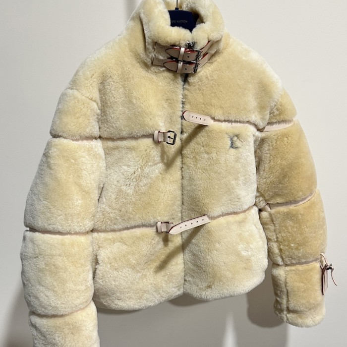 l**is V*t*n shearling down blouson 1aby71